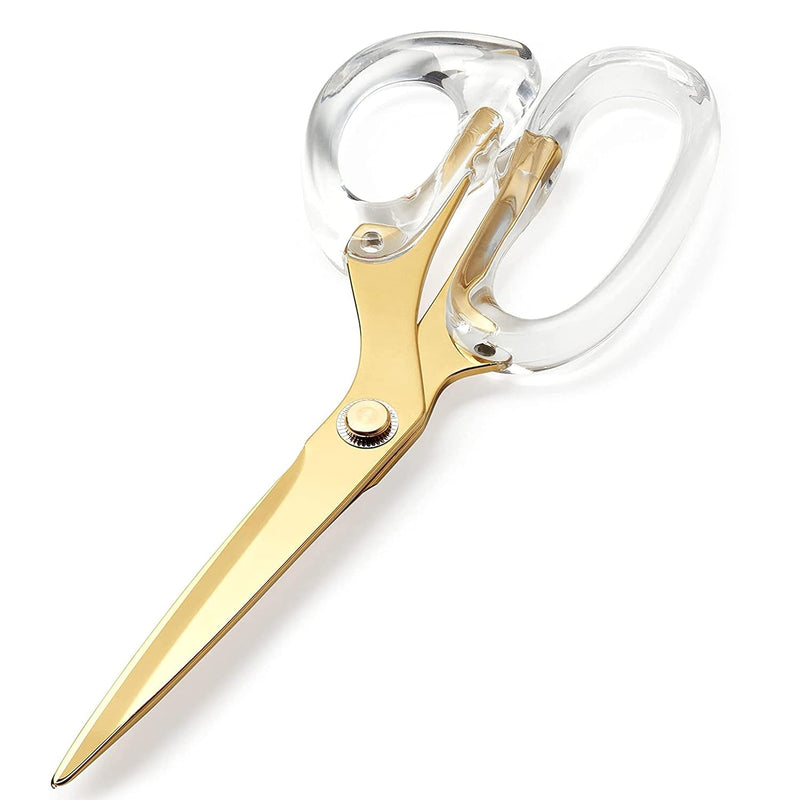 Acrylic & Stainless Steel 9" Scissors - Modern Design For The Stylish Home, Of