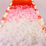 Rose Flower Petals White 1200Pcs Artificial Flowers Silk Rose Petals For Wedding Decoration Party Table Confetti Romantic Night Valentine'S Day