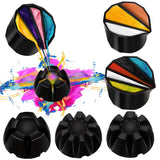 6 Pcs Split Cups For Paint Pouring, Flower Pour Cups, Acrylic Fluid Painting Supplies Kit For Diy And Creating Patterns