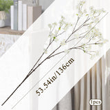 White Cherry Blossom Branches Long Stem Artificial Flowers For Tall Vase Silk Flower Bulk Plum Blossom Flowers For Indoor Home Decor Bedroom Wedding Floral Arrangement Table Centerpieces Party