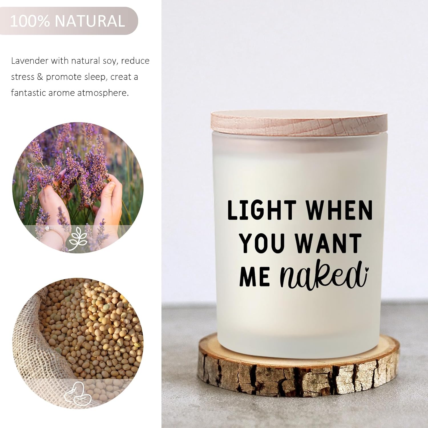 Valentines Day Gifts For Him Boyfriend Husband Men Couples Gift Ideas, I Love You Gift For Him, Naughty Anniversary Birthday Gifts For Boyfriend, Funny Romantic Present For Husband Men, Candles