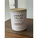 - Cranberry Mandarin 10 0Z Handmade Soy Candle