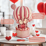 Pop Up Card, Anniversary Greeting Cards For Couples, Wife, Husband With Note Card & Envelope, Valentine'S Day And Birthday Gift Idea (Lost In Love)