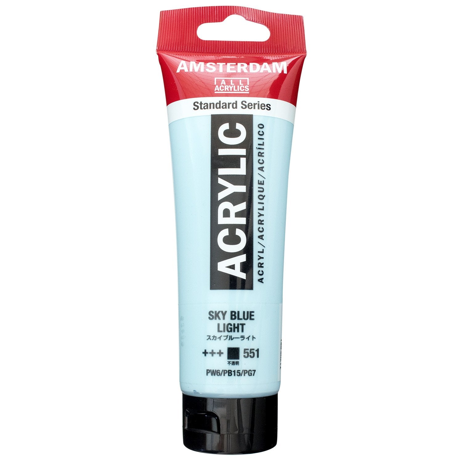 Talens Japan T1709-551 T1709-551 485979 Acrylic Paint Amsterdam Acrylic Color Sky Blue Light 4.2 fl oz (120 ml)