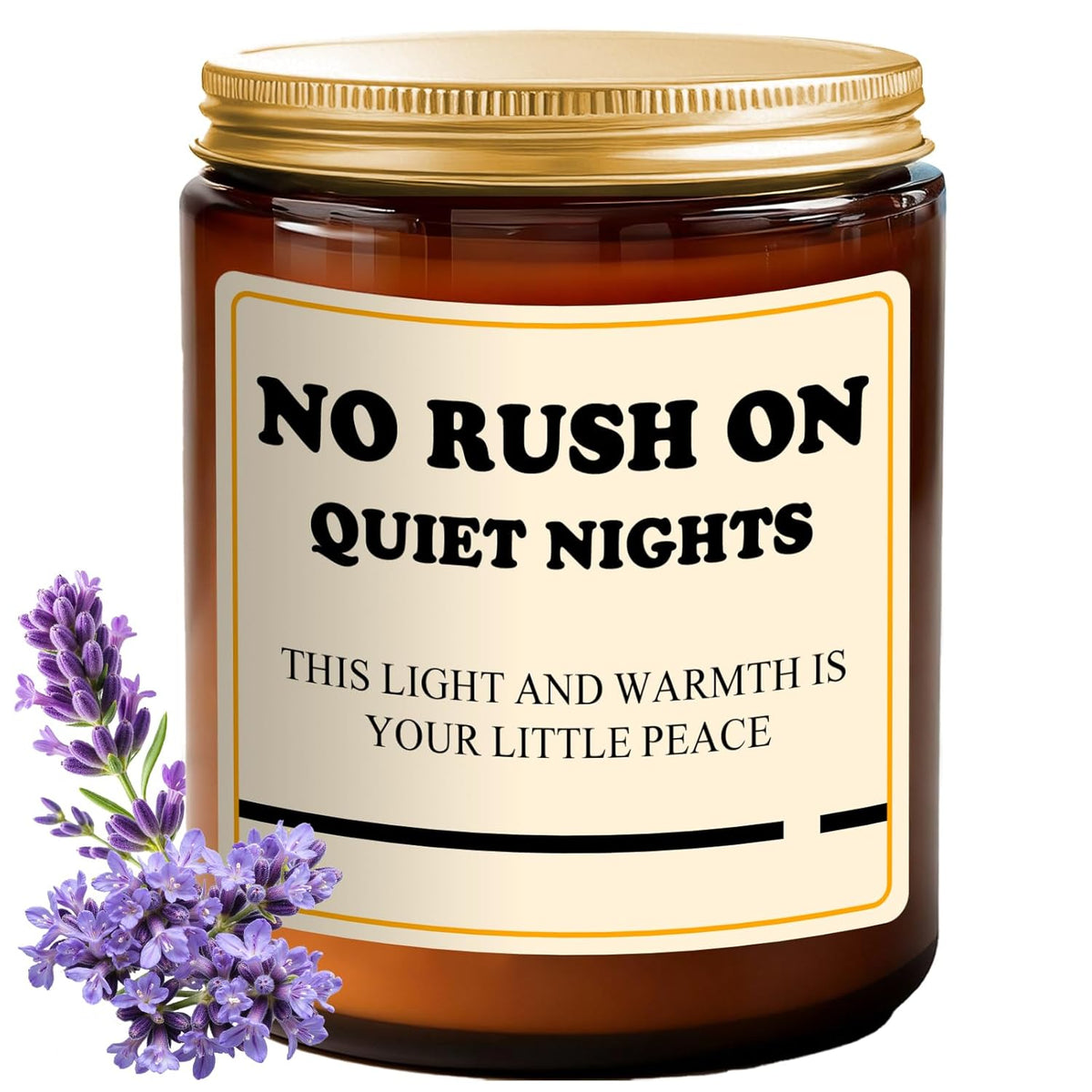 Lavender Candle Gifts For Women - 7Oz Hand Poured Soy Candle For Relaxation - Lavender Aromatherapy Candle For Stress Relief - Clean Burning, Long Lasting 50 Hours, Unique Gift For Birthday For Her