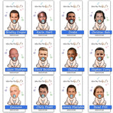 Baby Shower Games – Celebrity Baby Shower Games,Scratch Off Card Game For Door Prizes, Lottery, Ice Breaker – Decorations For Party – 40 Cards