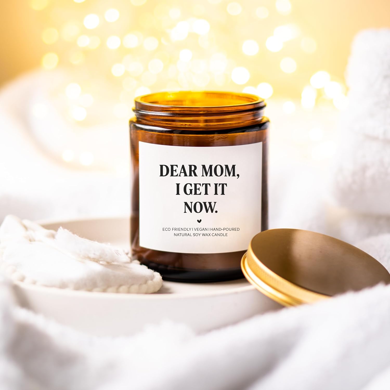 -9Oz Vanilla Scented Funny Mother'S Day Gift For Mom, Daughter To Mother Appreciation Candle, Hand-Poured Eco-Friendly Vegan Candle, Relaxing Gift For Women