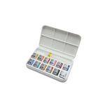Winsor & Newton Cotman Half Pan with 12 Colors Water Brush