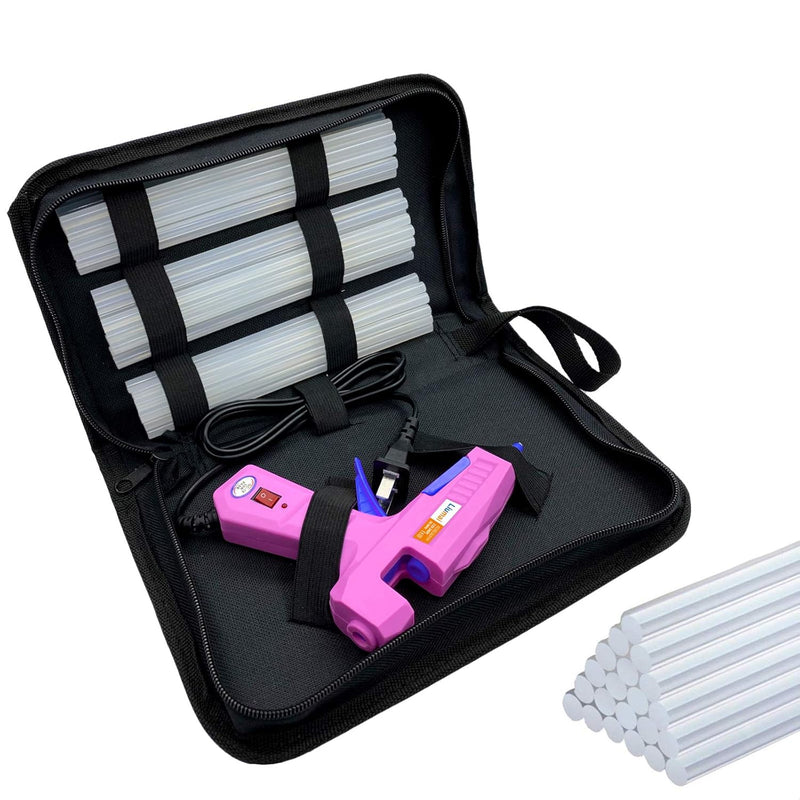 Glue Gun, Hot Glue Gun Kit With 30 Glue Sticks, Mini Hot Melt Glue Gun For Cra