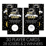Scratch Off Graduation Party Game, Graduation Games For Parties 2026, 30 Cards