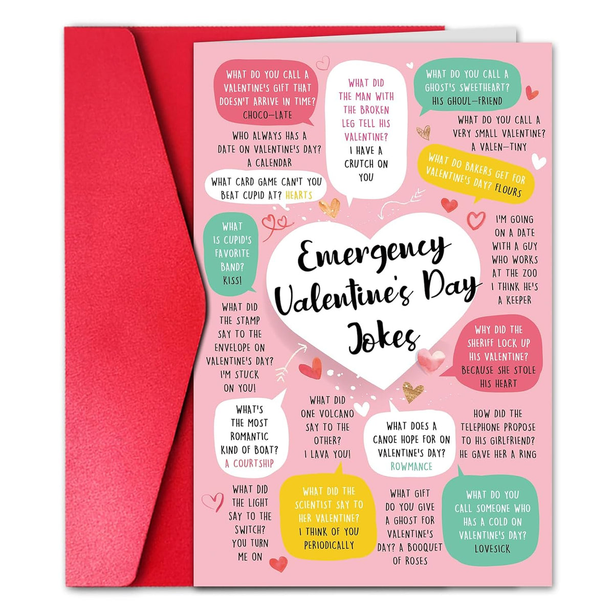 Emergency Jokes Valentines Day Card For Wife, Funny Valentine’S Day Gift For Girlfriend Her Women, What Do You Call A Valentine’S Gift That Doesn’T Arrive In Time
