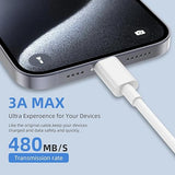 2 Pack USB A to USB C Cable 3FT 6FT CarPlay Fast Charging Cord for iPhone 17 16 15 iPad Pro Air