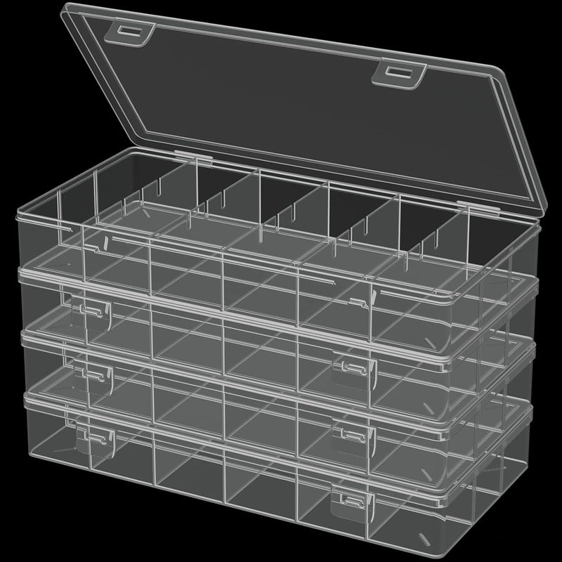 Clear Visible Plastic Storage Box Cosmetic Tools Storage Box Makeup To