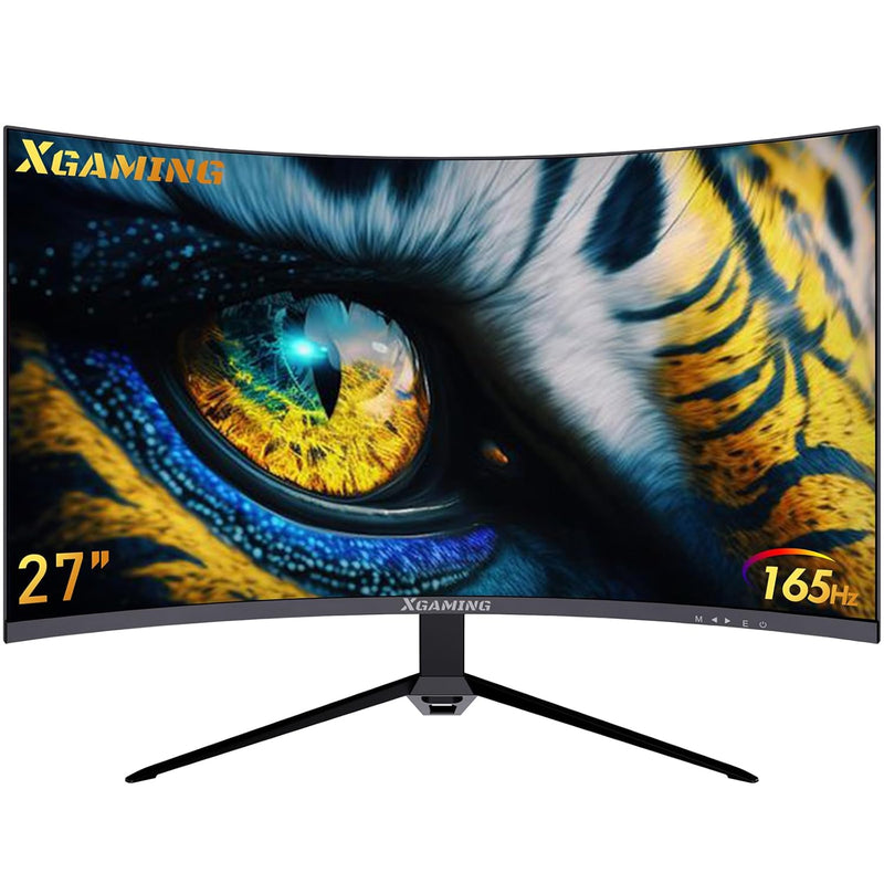 27 Inch Curved Gaming Monitor 144Hz 165Hz 2K,Qhd 2560 X 1440P 1500R Computer M