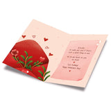 Valentine'S Day Card For Him, Made In America, Eco-Friendly, Thick Card Stock With Premium Envelope 5In X 7.75In, Packaged In Protective Mailer