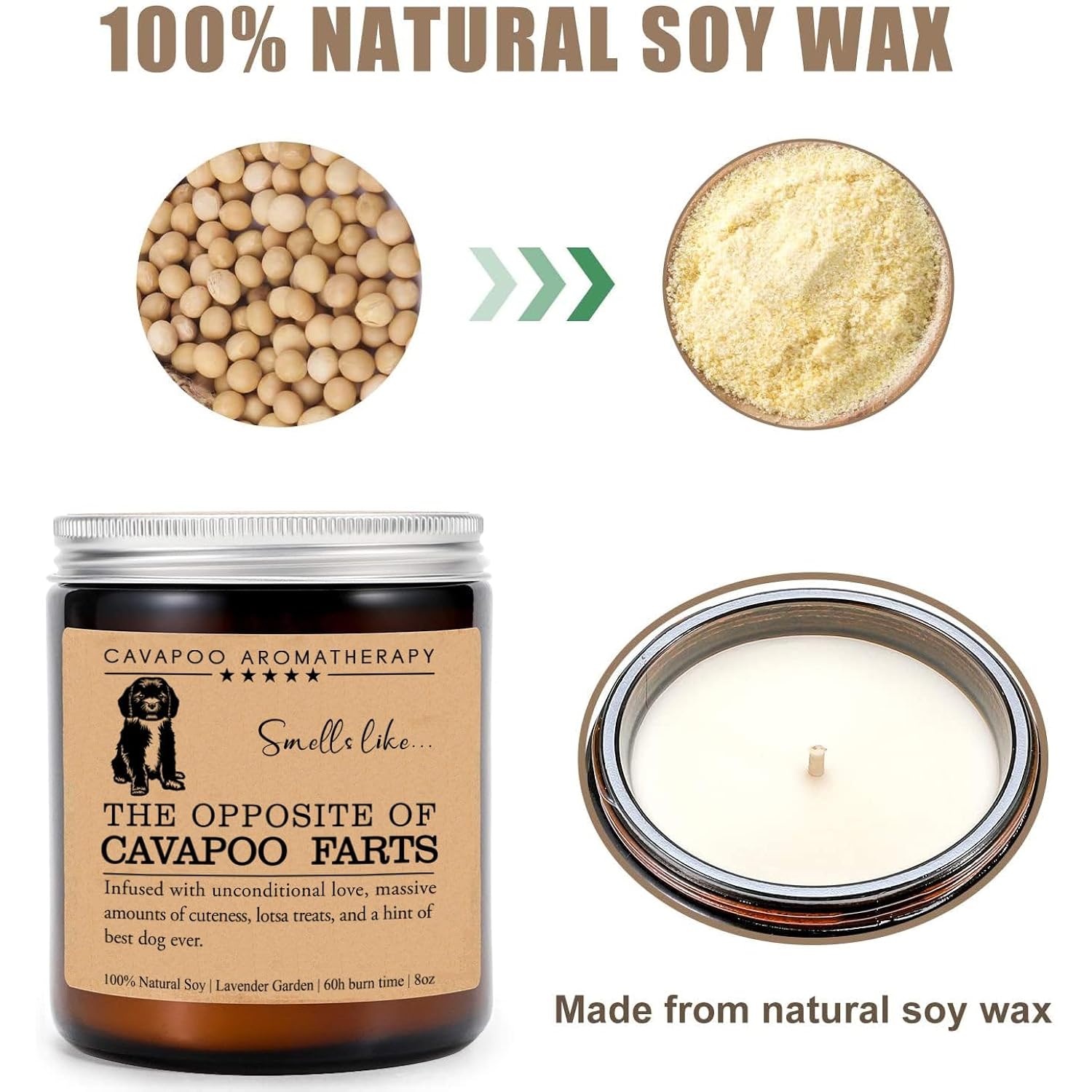 Cavapoo Candle, Cavapoo Funny Dog Gift, Cavapoo Mom, Cavapoo Dog Candle, Birthday Gift, Cavapoo Owner Gift, Dog Lovers Gift, Cavapoo Parents Day Gift