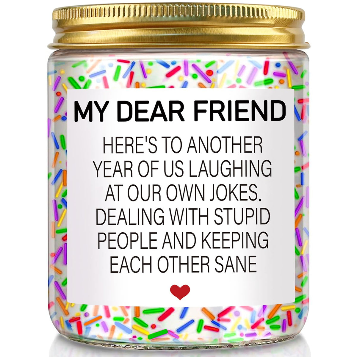 Birthday Gifts For Women Men, Funny Happy Birthday Candle, Best Friend Birthday Gift Ideas, Bff Friendship Gifts For Her & Him, Sister, Female, Coworker, Girlfriend, Bestie Christmas Candles Gift S