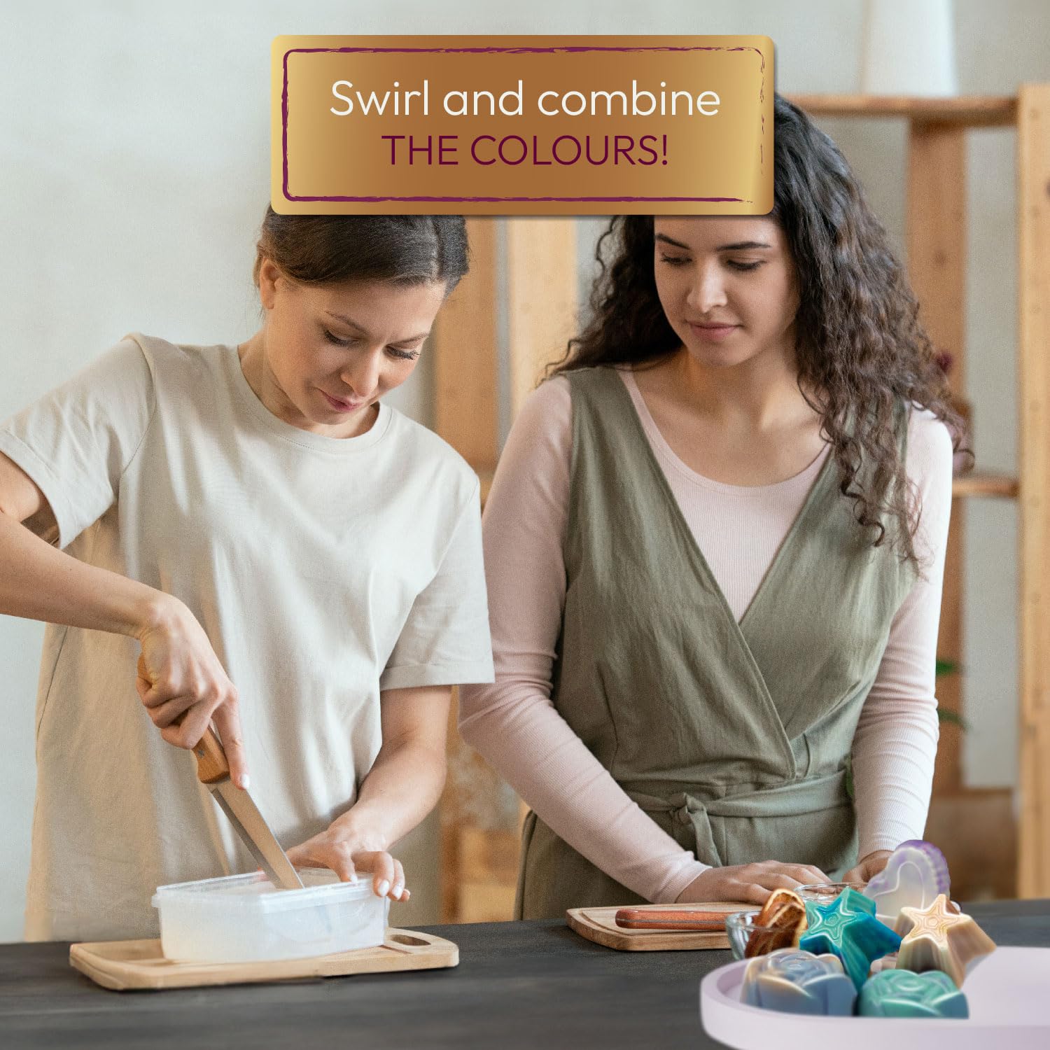 Artisanal Soaps Making Kit For Adults - Make Your Own Soaps With This Craft Kit, Make 3 Different Scented Soaps, Craft Kits For Adults Uk, A Craft Gifts For Women & Mens