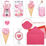 Valentines Day Cards With Envelopes For Kids Valentines Scratch And Sniff Cards Scented Cards School Classroom Gift Exchange Party Favors 30Pcs