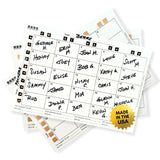 Big Game Sports Cards, Inc. 25 Squares Pool, 10 Pack. Made In Usa. Perfect For Football Games, Basketball Games, And Parties - Scratch Off Cards For Sports Game Betting And Fundraisers.