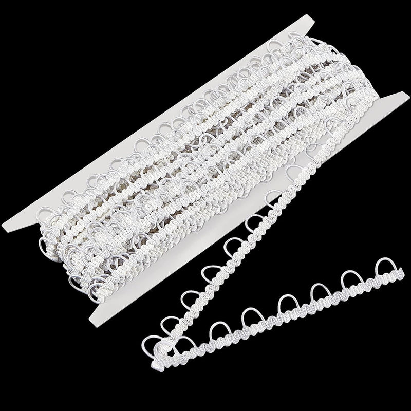 10 Yards Gimp Braid Trim With Elastic Button Loop Bridal Button Loops Dress Zi