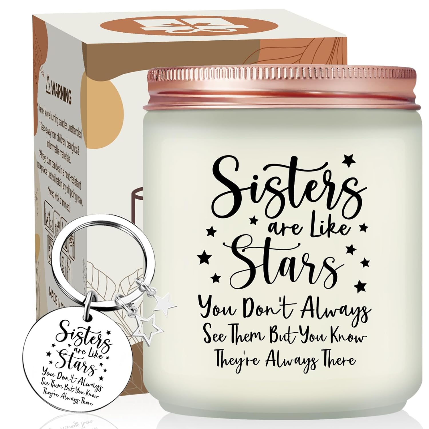 Sisters Gifts From Sister - Christmas Mother'S Day Birthday Gifts For Big Sister - Sisters Candle