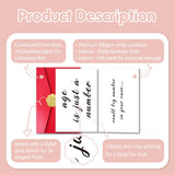 Cute Funny Cat Birthday Card For Friend Cat Lover, Get Excited, It’S Your Birthday, 8 In X 5.3 In Greeting Card With Red Envelope And Sticker