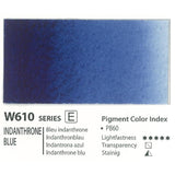 Mijello Mission Gold Class Water Color Paint, 15ml Tube, Indianthrone Blue (W610)