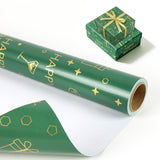 Happy Birthday Wrapping Paper Roll 17 Inch X 33 Feet Gift Wrap For Medium & Small Gifts Perfect For Birthday And Holiday Party Gift Wrapping