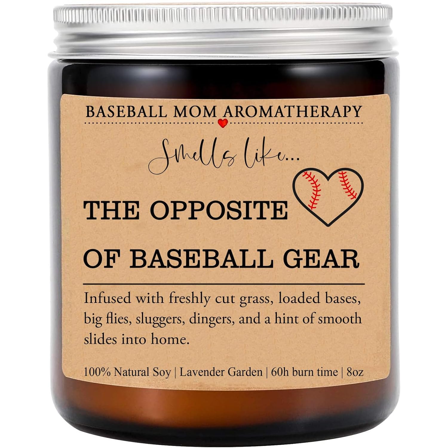 Baseball Mom - Baseball Mom Candle - Baseball Mom Gift - Baseball Team Mom Gift - Birthday Gift For Mom - Mother'S Day Gift - Unique Gift For Mom - Baseball Gift Manager
