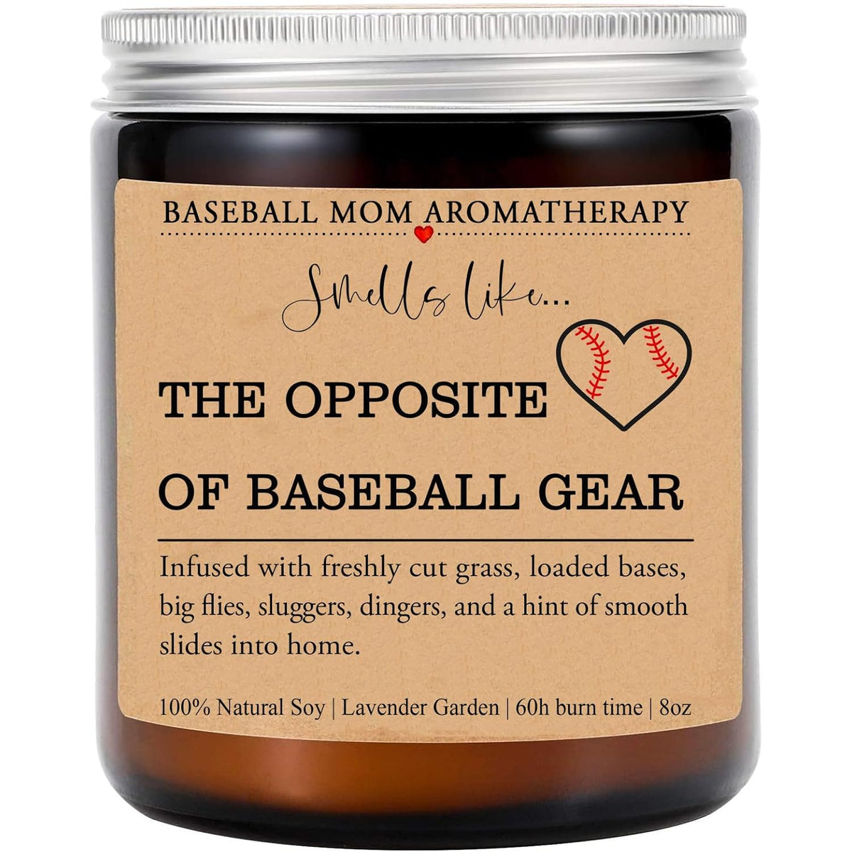 Baseball Mom - Baseball Mom Candle - Baseball Mom Gift - Baseball Team Mom Gift - Birthday Gift For Mom - Mother'S Day Gift - Unique Gift For Mom - Baseball Gift Manager