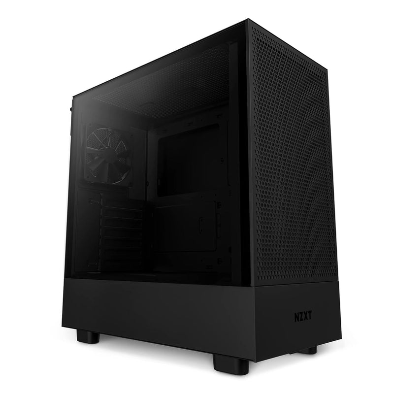 NZXT H5 Flow Compact ATX Mid-Tower PC Gaming Case – High Airflow Perforated Fr