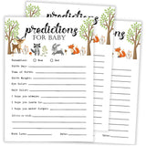 25 Advice And Prediction Cards For Baby Shower Game, New Mom And Dad Card For Girl Or Boy Babies, New Parents, Fun Gender Neutral Shower Party Favors