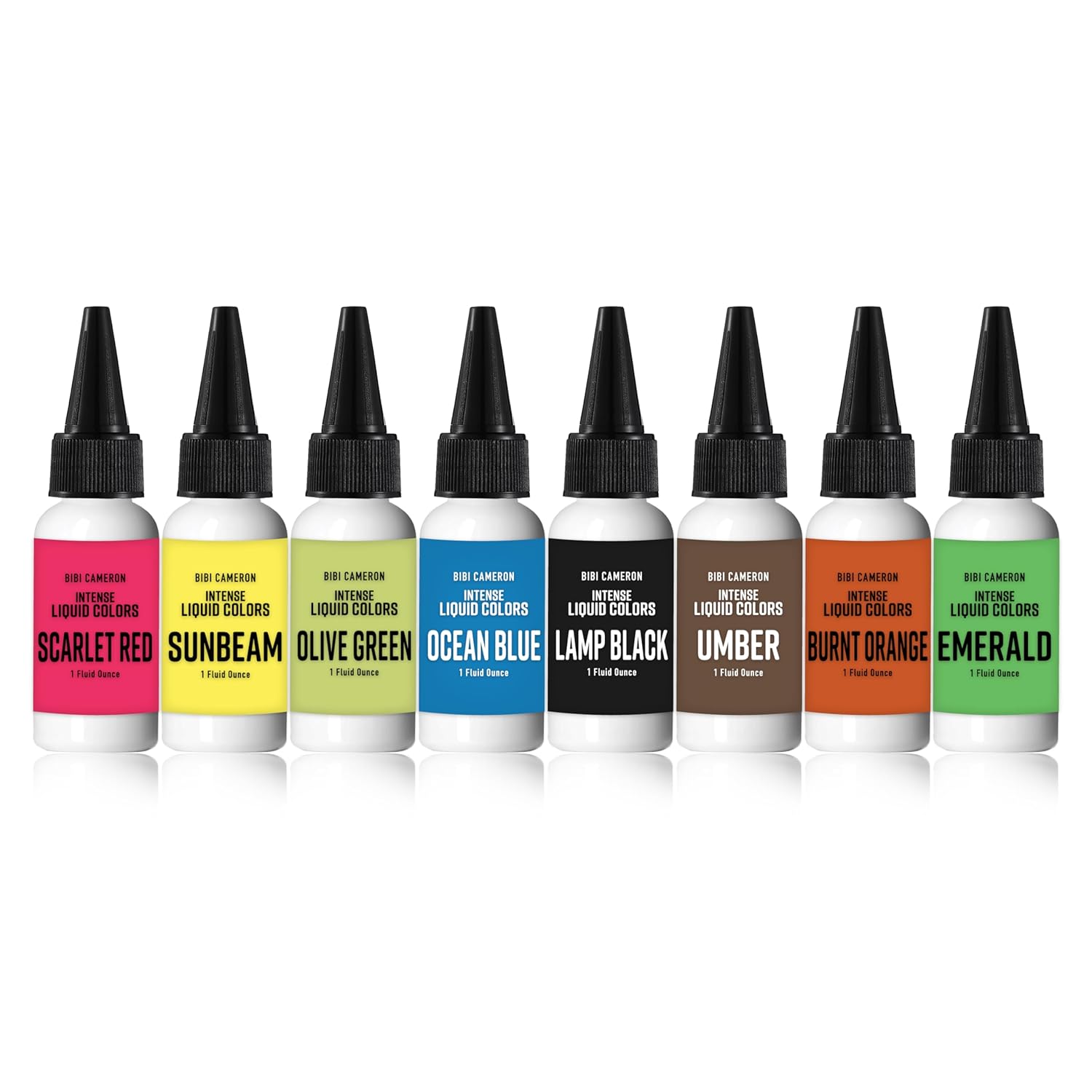 Intense Liquid Colors By Bibi Cameron (Tuscany Earth - 8 Pack)
