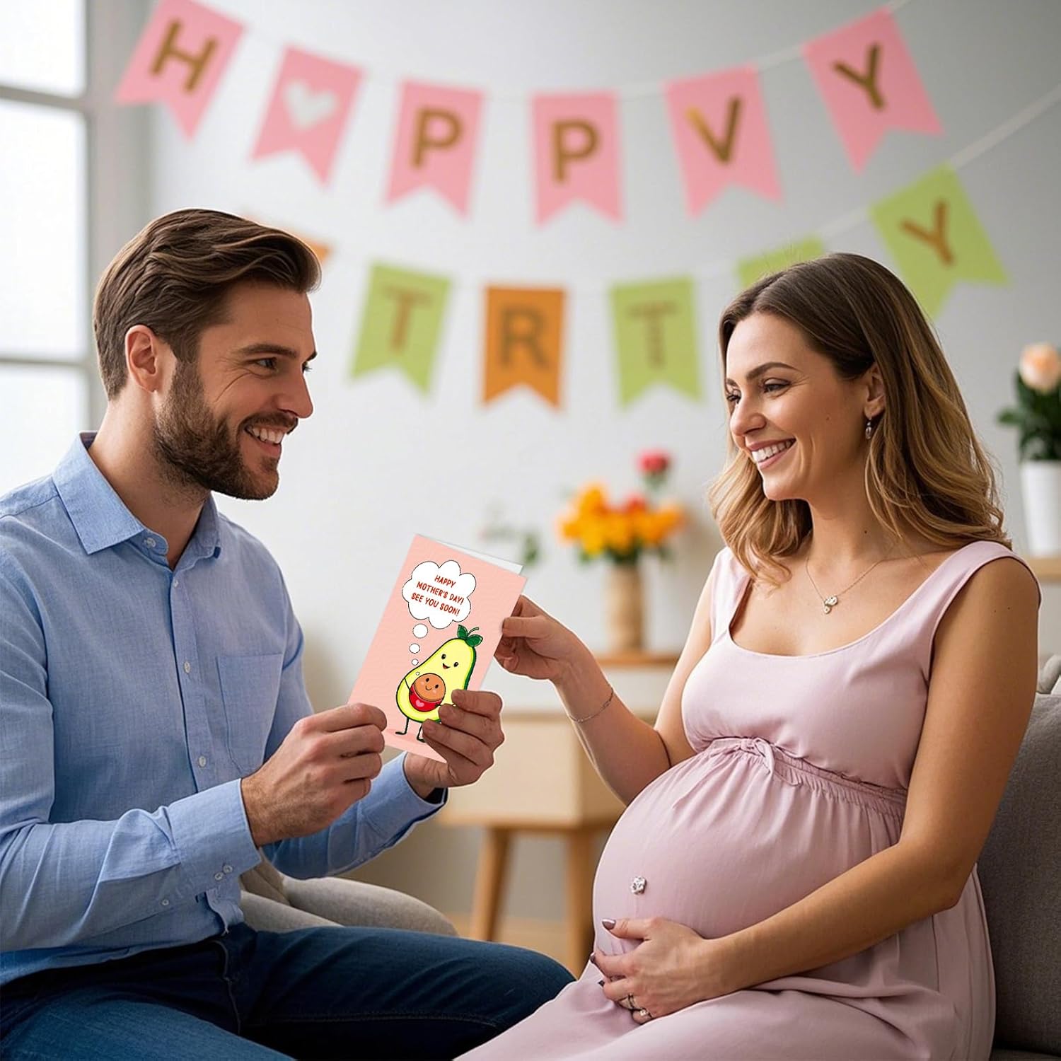First Mothers Day Card Greetings Mom To Be Mother'S Day Cards Funny Mother'S Day Card With Envelope From The Bump First Pregnancy Gift For New Mom Mothers Day Cards From The Bump