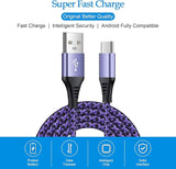 2 Pack 6FT USB C Fast Charging Cable for Google Pixel 8 7 6 Samsung Galaxy S24 S23