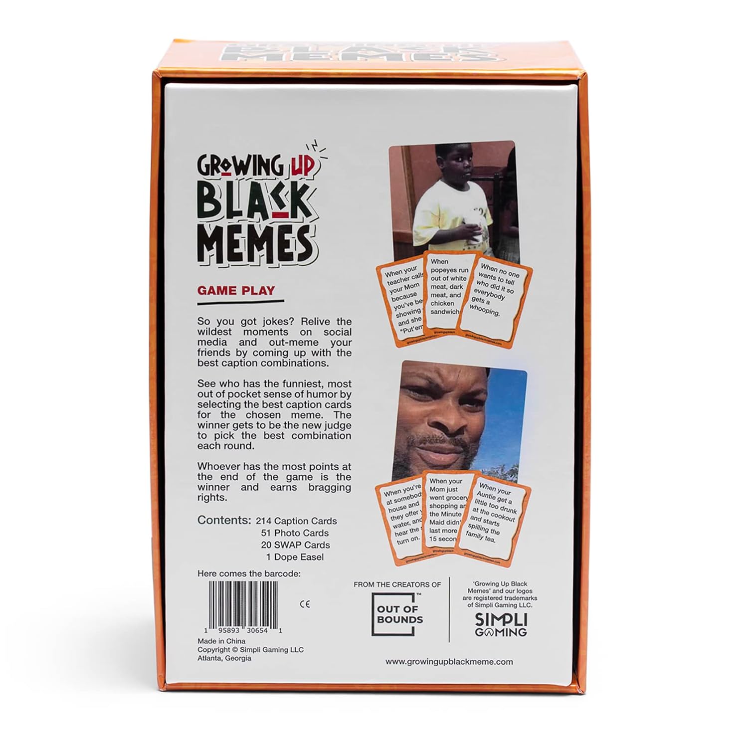 Growing Up: Black Memes - A Party Game For Adults, Come Up With The Best Captions, Hilarious Game Night, Ages 17+