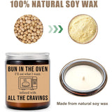 Baby Shower Candle - Scented Jar Candle - 8Oz - Pink - Modern - Clean Burn, Long Burning, Non Toxic, Stress Relieving