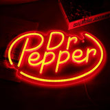 Red Neon Sign LED Wall Decor Neon Light for Bedroom Bar Man Cave Business Decor 16x10 Inch