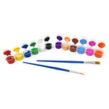 Kids Acrylic Paint Set - 12 Colors + 2 Brushes Pumpkin Paint Small Acrylic Paint Set Acrylic Paint Set For Kids Mini Paint Set Acrylic Painting For Kids Acrylic Paint For Kids Mini Kids Paint