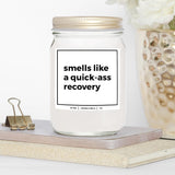 Get Well Soon Candle 8Oz, Post Surgery Gift For Women, Men, Recovery After Surgery, Funny Gift (Lavender & Vanilla)