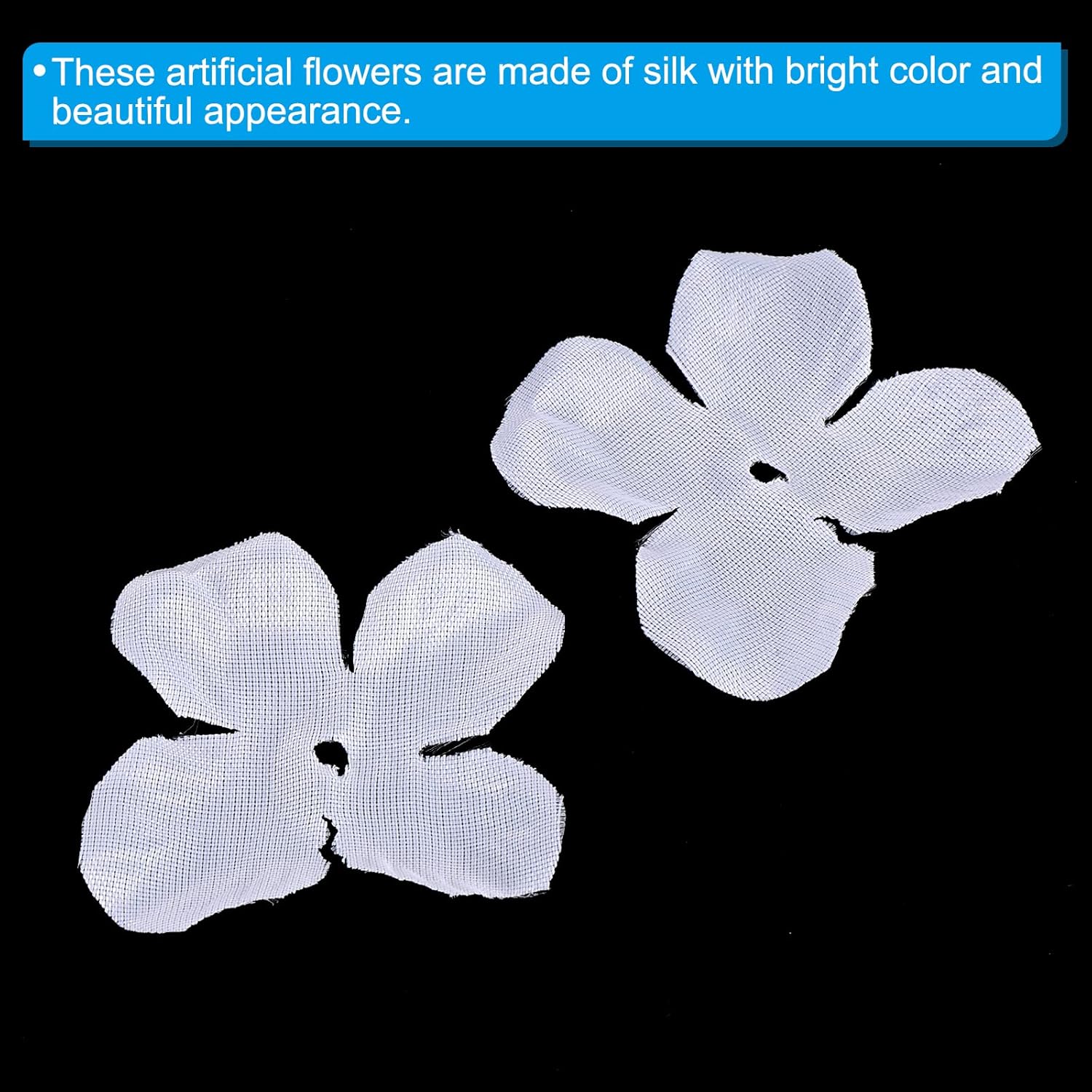 Artificial Flower Petals, 500Pcs Fake Flowers Silk Petal Decoration Supplies For Wedding Decor Bridal Party Event, White