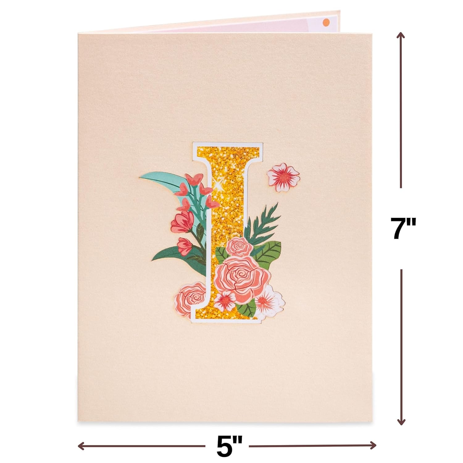 3D Love You Mom Pop Up Mothers Day Card, For Mom, Wife, All Occasion - 5" X 7" Cover - Includes Envelope And Note Tag