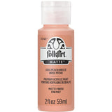 FolkArt Acrylic Craft Paint, Peach Breeze 2 fl oz Premium Matte Finish Paint, Perfect For Easy To Apply DIY Arts And Crafts, 51014