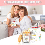18Th Birthday Gifts For Girls Boys, Happy Birthday Candles - Natural Soy Wax Scented Candle With Vanilla, 18Th Birthday Decorations Gifts For Daughter, Friends, Sister, Niece, Son, 9Oz
