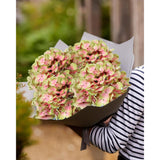 Fake Hydrangeas Real Touch Hydrangea Flowers 26" Large Artificial Hydrangea Flowers Silk Hydrangea For Wedding Bouquet, Home, Party, Store, 3