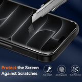 3 in 1 Case for iPhone 18 Pro Max 6.9 Inch Clear Black Transparent Protective Cover