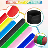 32 Pcs Wrapping Paper Roll Holder Clips Silicone Covered Metal Strips Flip 1 X 9 In Poster Holder Slap Band For Christmas Wedding Graduation Gift Wapping