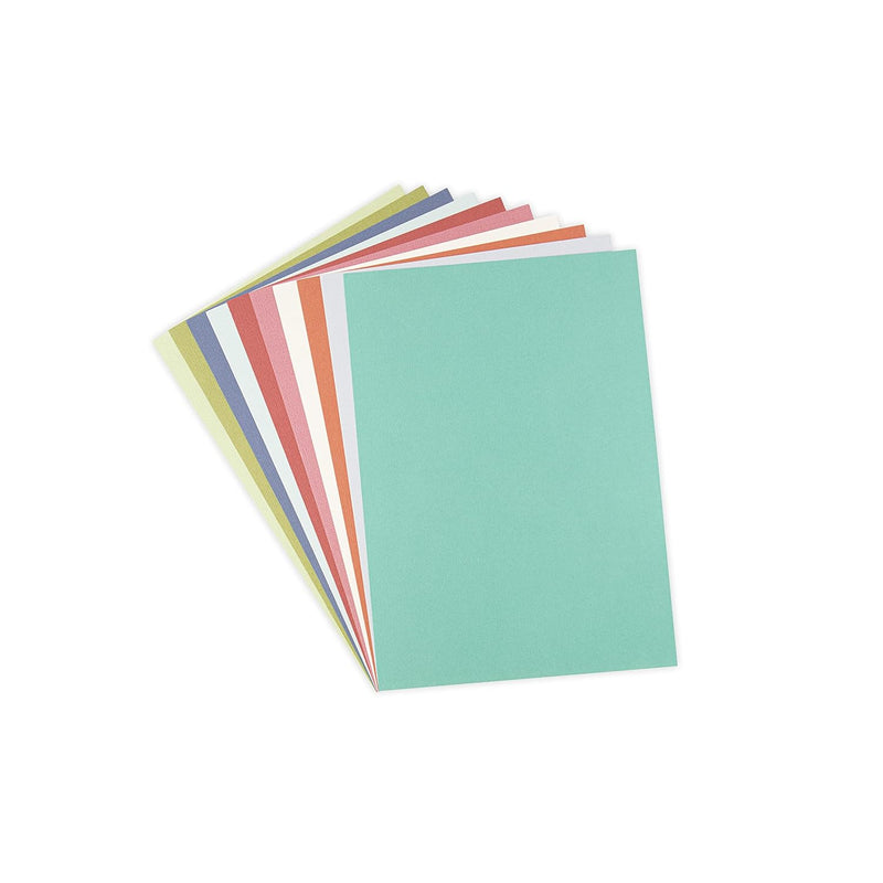 Surfacez Cardstock Sheets A4 60Pk (10 Botanical Colours), 665276