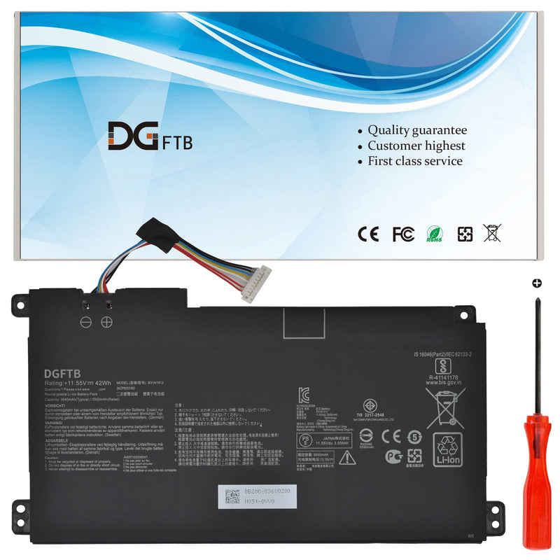 B31N1912 C31N1912 Laptop Battery For Asus Vivobook 14 E410Ma L410Ma E410Ka E51